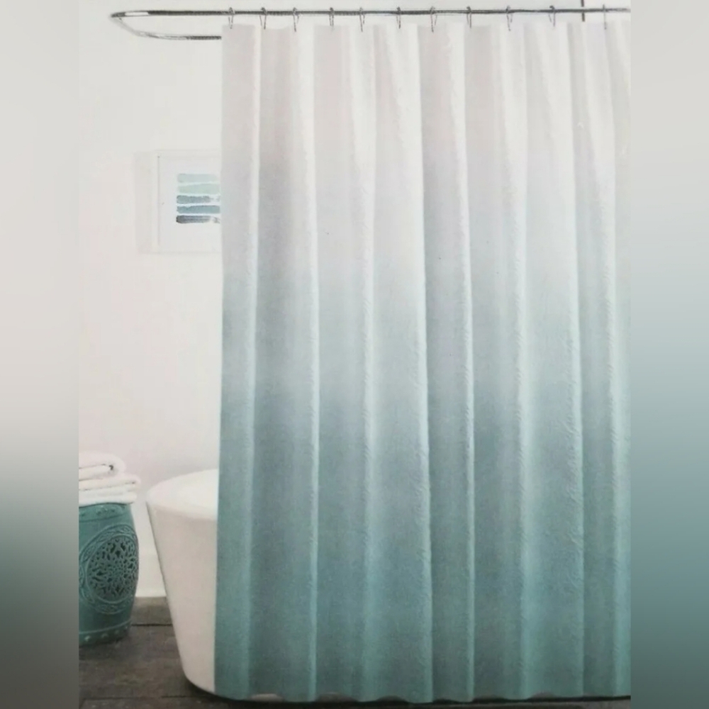 DKNY OMBRE TEXTURED SHOW CURTAIN